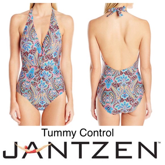 jantzen tummy control swimwear